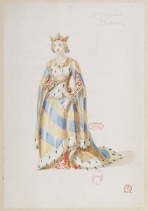 Halévy - La magicienne - kostýmní modely Alfreda Alberta - 05. Paní Gueymardová, 2. kostým od Alfred Albert