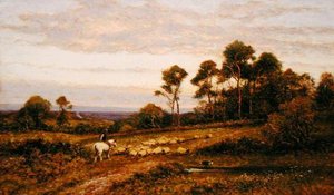 A Surrey Pasture (olej na plátně)