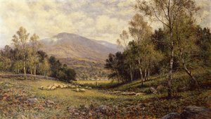 Poblíž Betws-y-Coed od Alfred Augustus Jnr Glendenning