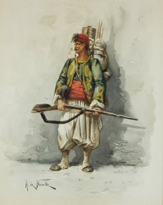Vojenská figurka (w/c & mytí na palubě)