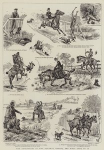 Dobrodružství dvou uprchlých koní a co z toho vzešlo od Alfred Chantrey Corbould