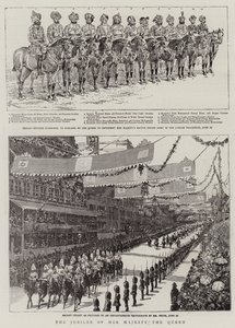 Jubileum Jejího Veličenstva královny od Alfred Chantrey Corbould