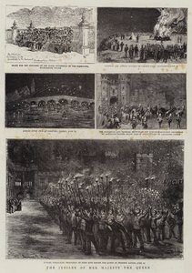 Jubileum Jejího Veličenstva královny od Alfred Chantrey Corbould