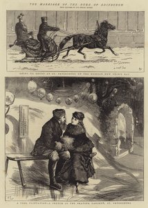 Svatba vévody z Edinburghu od Alfred Chantrey Corbould