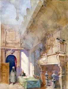„Salle-a-Manger, Charterhouse“, Londýn, 1913 od Alfred Charles Conrade