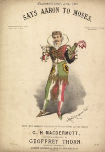 Říká Áron Mojžíšovi od Alfred Concanen