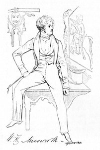 William Harrison Ainsworth, c1835, 1904 od Alfred Crowquill