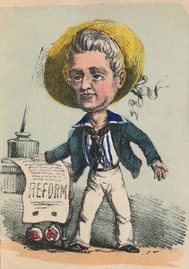 Vilém IV, 1856 od Alfred Crowquill