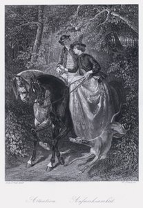 Pozor (rytí) od Alfred Dedreux