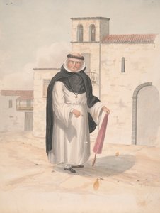 Dominikánský mnich od Alfred Diston