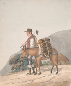 Prodejce palivového dřeva, Tenerife