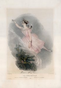 Marie Taglioni v La Sylphide