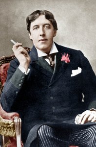 Oscar Wilde, c. 1892 (černobílá fotografie)
