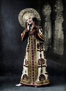 Anna Pavlova 1881-1912, ruská baletní tanečnice, 1911-1912
