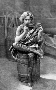Pauline Chase jako Peter Pan, 1908-1909.
