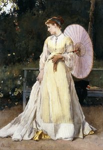 V zemi od Alfred Emile Stevens