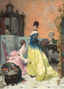 kování, od Alfred Emile Stevens