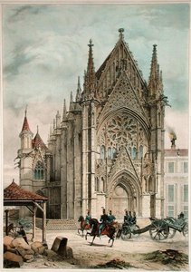 Kaple Chateau de Vincennes od Alfred Guesdon