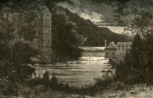 „Pasaic pod vodopády“, 1874.