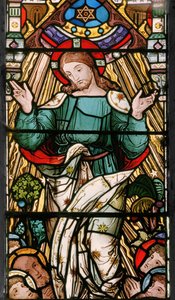 Christ In Majesty, cca 1867 (vitráže)