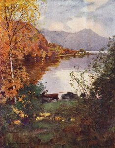 Ostrov Innisfallen, Killarney od Alfred Heaton Cooper