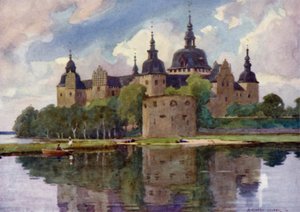 hrad Kalmar od Alfred Heaton Cooper