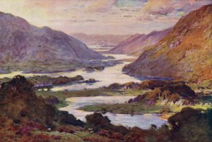 Lakes of Killarney z Kenmare Road od Alfred Heaton Cooper