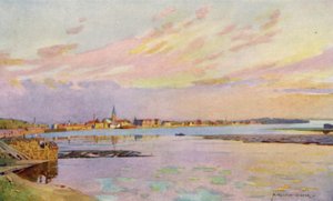 Lulea, Laponsko, vývozní přístav pro železnou rudu od Alfred Heaton Cooper