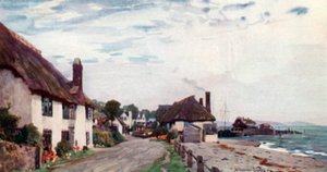 Porlock Weir (barva lito) od Alfred Heaton Cooper
