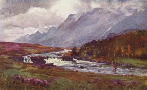 Erriff Valley, hrabství Galway od Alfred Heaton Cooper