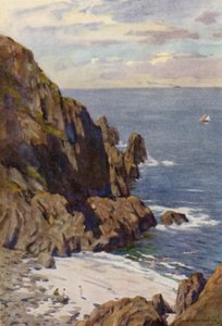 Kullenovy skály, Molle, na Kattegattu od Alfred Heaton Cooper