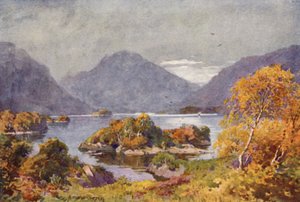 Horní jezero, Killarney od Alfred Heaton Cooper