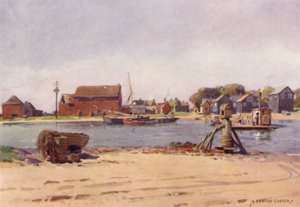 Walberswick Ferry, Suffolk od Alfred Heaton Cooper