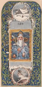 Design kalendáře - leden od Alfred Henry Forrester