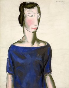 Portrét dívky, 1923. od Alfred Henry Maurer