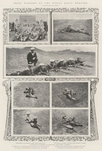 Vítězové na setkání Bisley Rifle od Alfred Hugh Fisher