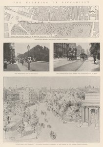 Rozšíření Piccadilly od Alfred Hugh Fisher