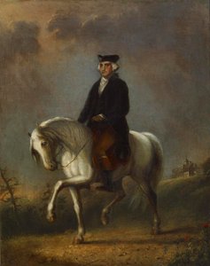 George Washington v Mount Vernonu od Alfred Jacob Miller