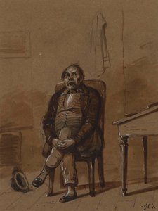 Nikdy nejsem šťastný, kromě když jsem nešťastný od Alfred Jacob Miller