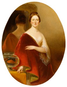 Portrét paní Decatur Howard Millerové (Eliza Credilla Hare) od Alfred Jacob Miller