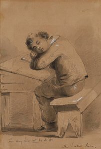 Těžký součet od Alfred Jacob Miller