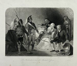 Paní Richardsonová a britští důstojníci od Alfred Jones