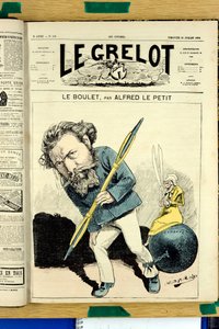 Obálka “”Le Grelot””, číslo 119, Satirický v barvách od Alfred Le Petit