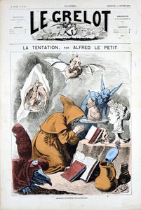 Obálka „“ Le Grelot “, číslo 40, Satirique en Couleurs od Alfred Le Petit