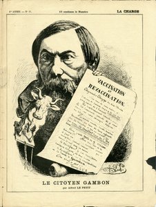 Ilustrace Alfred Le Pete (1841-1909) v La Charge (1870), č. 11 od Alfred Le Petit