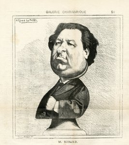 Ilustrace Alfred Le Pete (1841-1909) v Le Charivari od Alfred Le Petit