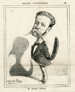 Ilustrace v Le Charivari od Alfred Le Petit