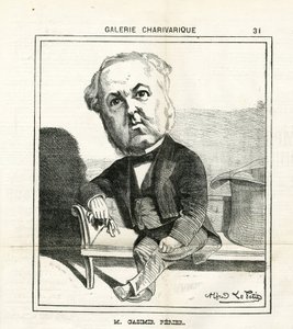 Ilustrace v Le Charivari od Alfred Le Petit