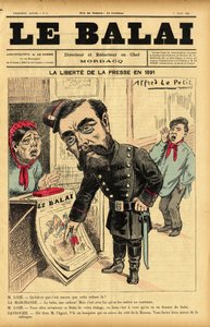 Ilustrace Alfreda Le Pepetita (1841-1909) pro obálku Le Bai, č. 6 od Alfred Le Petit