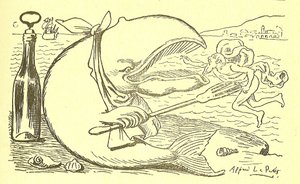Ilustrace Alfreda Le Peta (1841-1909) v Gros-Jean a jeho léku od Alfred Le Petit